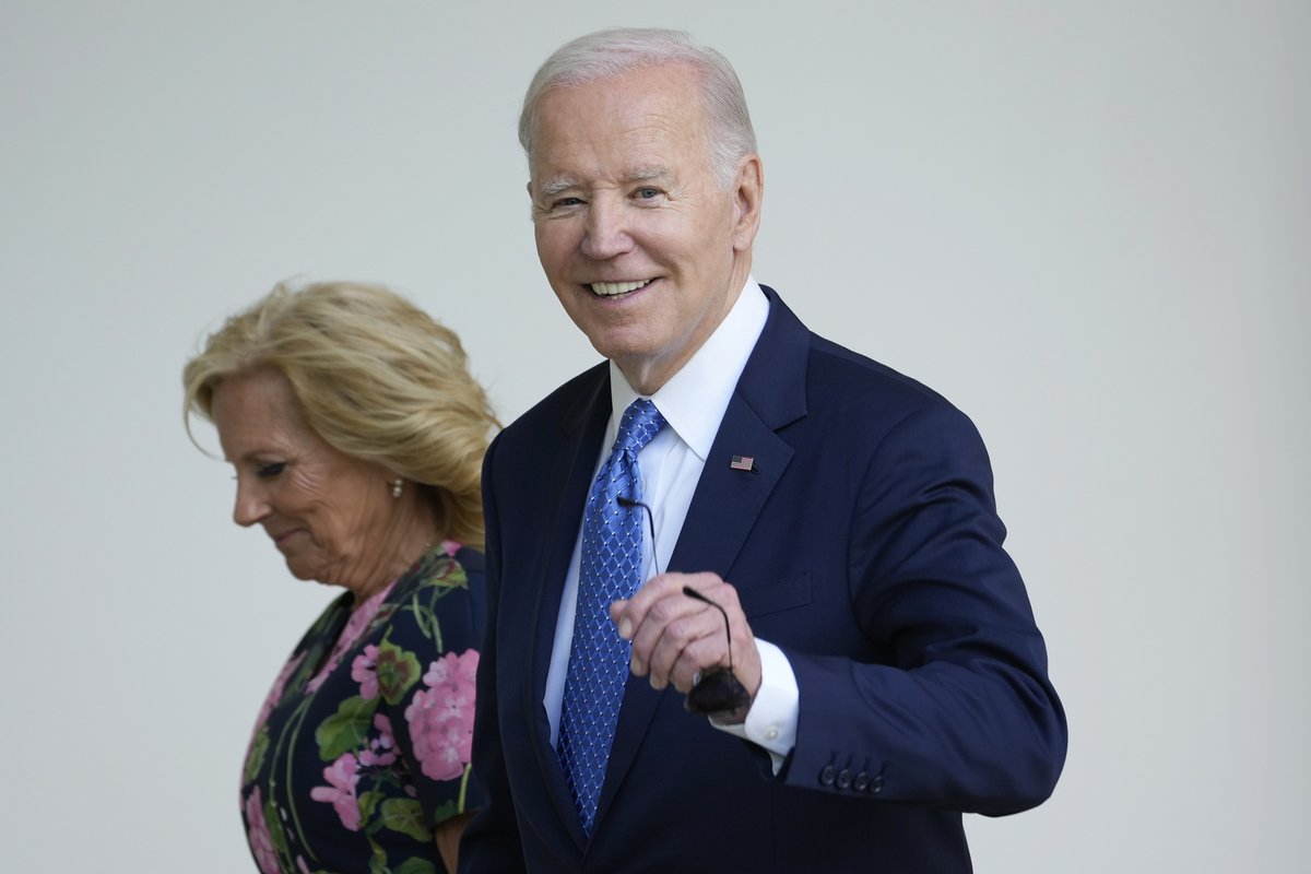 Joe Biden s manželkou Jill (24.4.2023)