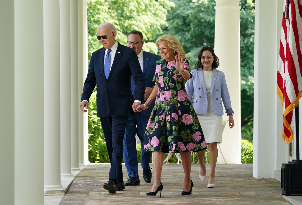 Joe Biden s manželkou Jill (24.4.2023)