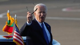 Prezident USA Joe Biden dorazil na summit NATO do Vilniusu (10.7.2023)