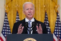 Bidenův emotivní projev: „Nemůžeme umírat tam, kde Afghánci nechtějí bojovat“