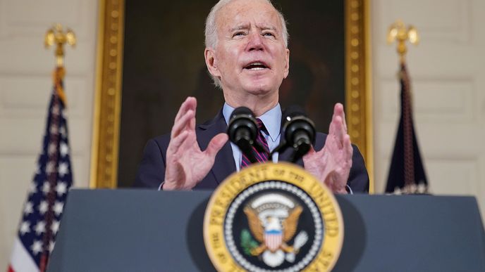 Americký prezident Joe Biden (11.3.2021)