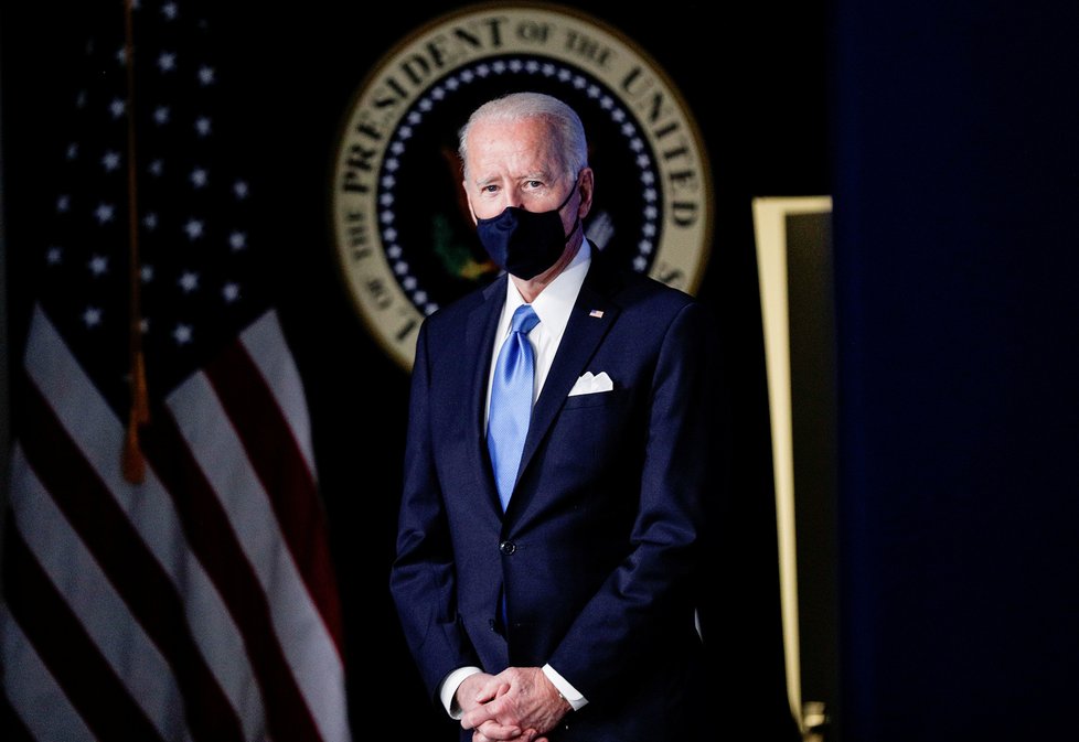 Americký prezident Joe Biden (11.3.2021)