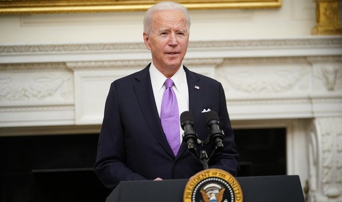 46. prezident Spojených států, demokrat Joe Biden