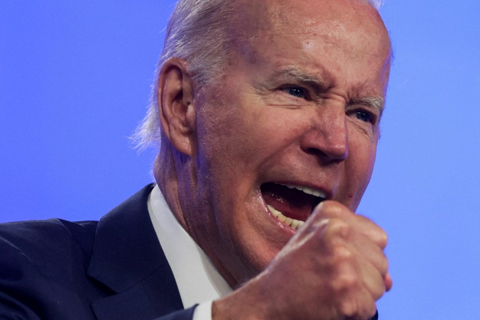 Americký prezident Joe Biden (14.6.2022)