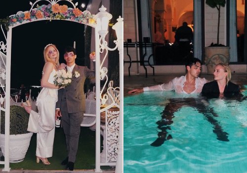 Joe Jonas a Sophie Turner oslavili výročí svatby.