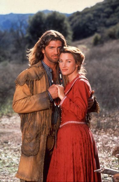 Jane Seymourová a Joe Lando v seriálu Doktorka Quinnová 