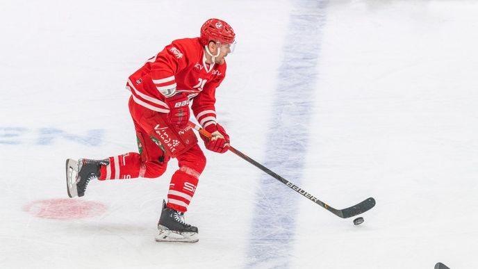 Hráč Lausanne HC Joel Genazzi