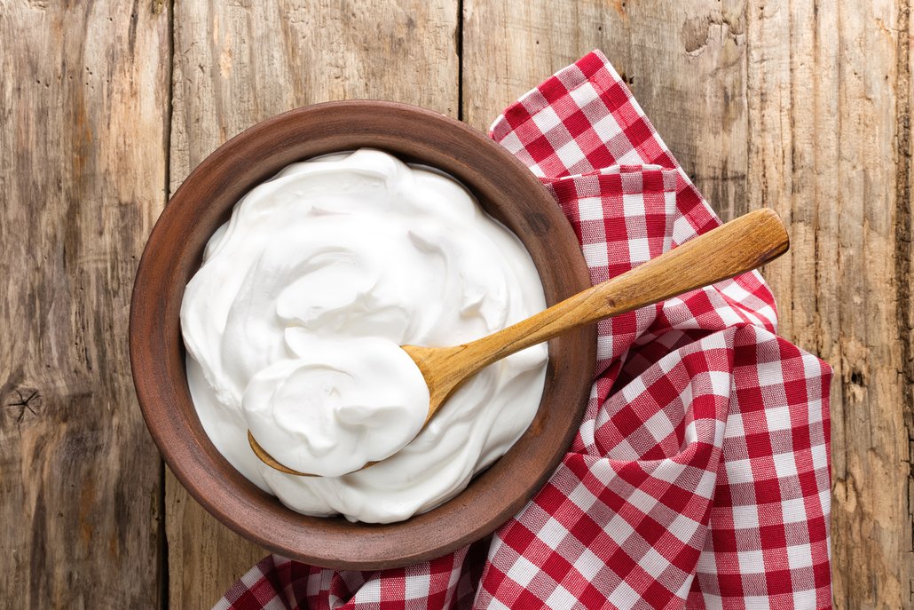Řecký jogurt dodá těstu příjemnou chuť