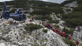 Německý jeskyňář si zažil pořádně drama: Zraněného však nakonec dostali ven!