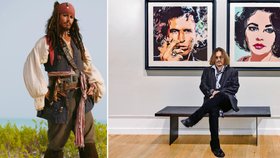 Všestranný talent Johnny Depp: Na obrazech vydělal přes 87 milionů!