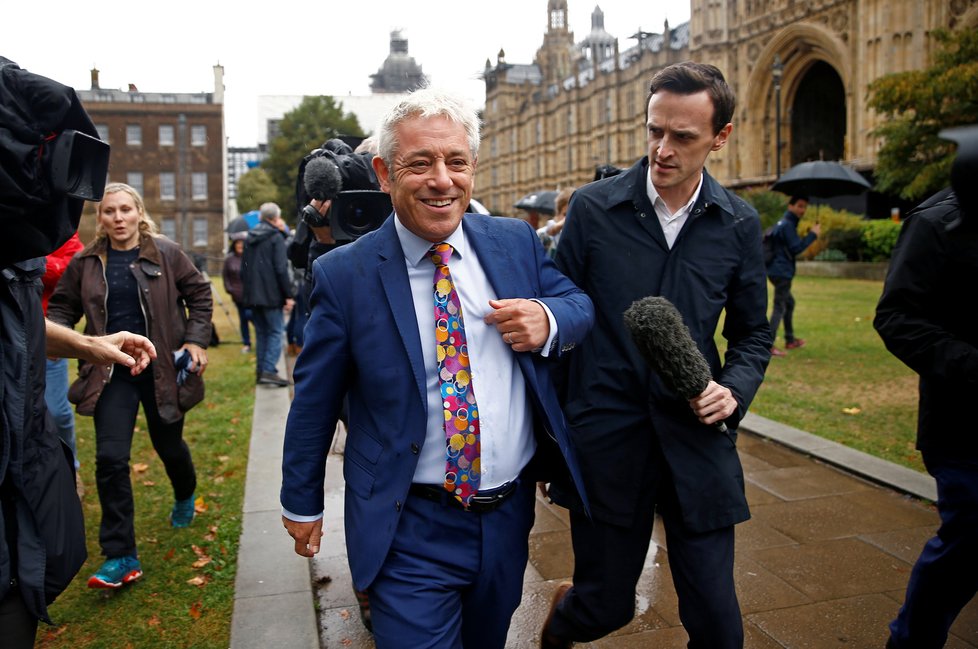 John Bercow po 10 letech skončil ve funkci předsedy dolní komory britského parlamentu.