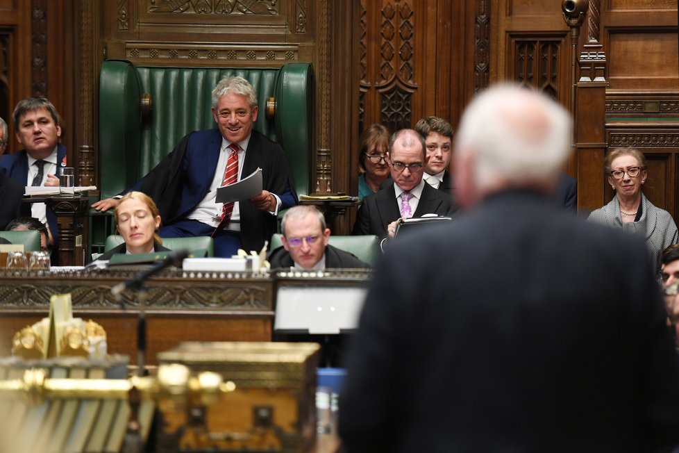 John Bercow po 10 letech skončil ve funkci předsedy dolní komory britského parlamentu.