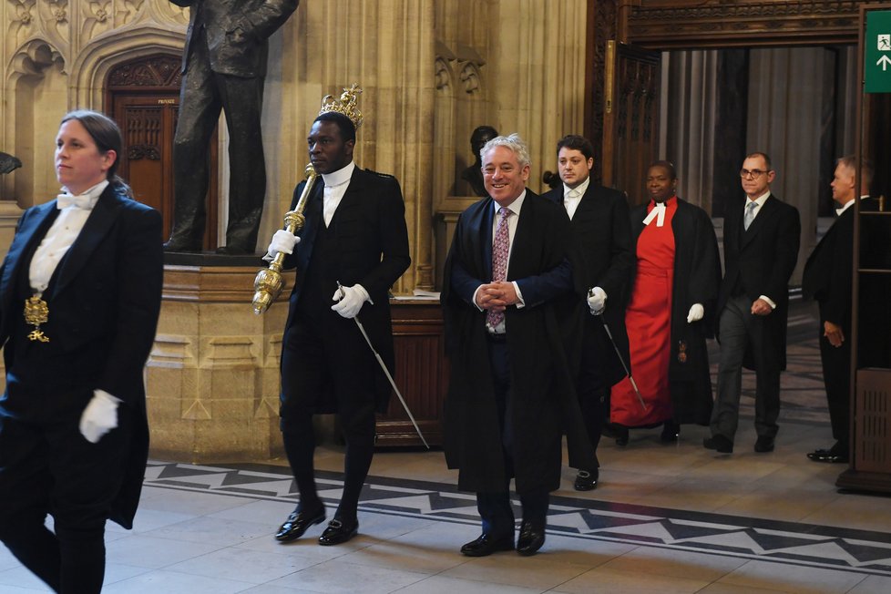 John Bercow po 10 letech skončil ve funkci předsedy dolní komory britského parlamentu.