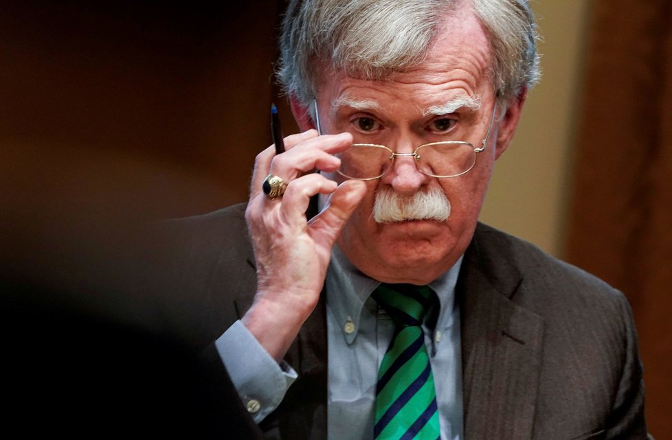 Bývalý bezpečnostní poradce Bílého domu John Bolton