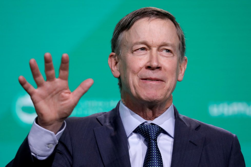 Bývalý coloradský guvernér John Hickenlooper se stal dalším uchazečem o prezidentskou nominaci Demokratické strany pro volby šéfa Bílého domu v listopadu 2020.