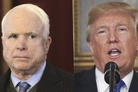 Nechci na svém pohřbu Trumpa, chválí tyrany, vzkázal McCain s nádorem na mozku