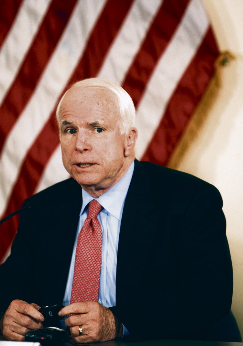 Vlivný americký republikánský senátor John McCain