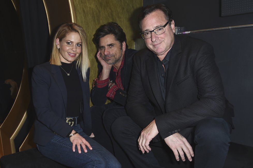 Herci ze seriálu Plný dům - Candace Cameron Bure, John Stamos a Bob Saget