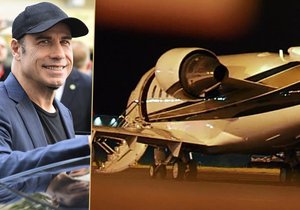 John Travolta včera v noci opustil Česko, kam přiletěl na filmový festival do Karlových Varů