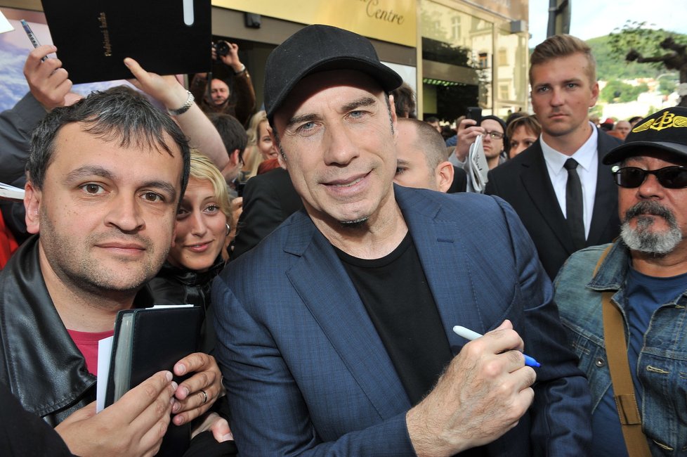 John Travolta v roce 2013 ve Varech