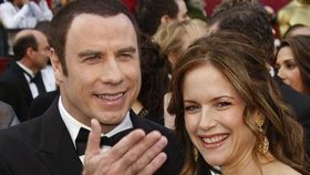 John Travolta s manželkou Kelly Preston