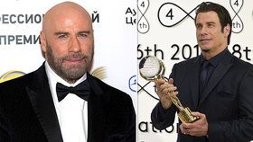 Pomádu už potřebovat nebude! John Travolta zahodil paruku a všechno oholil!