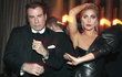 Travolta a Lady Gaga to na afterparty rozjeli.
