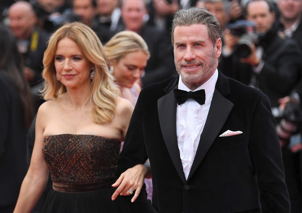 John Travolta a Kelly Preston