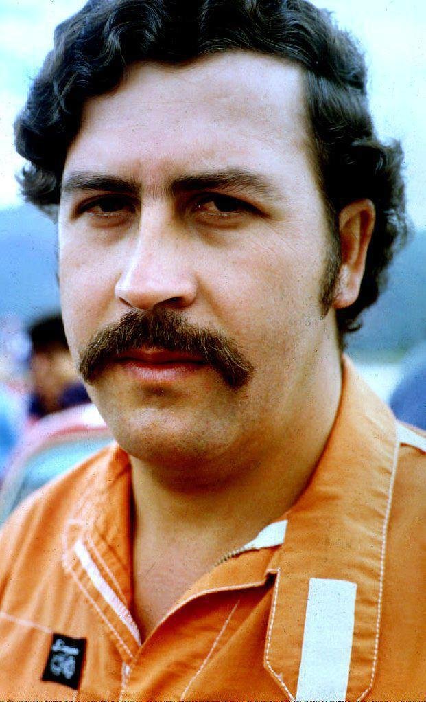 Kokainový baron Pablo Escobar.