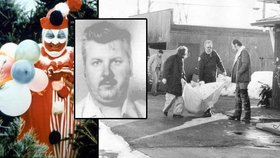 Sériový vrah John Wayne Gacy, kerý se převlékal za klauna, zavraždil třiatřicet chlapců.