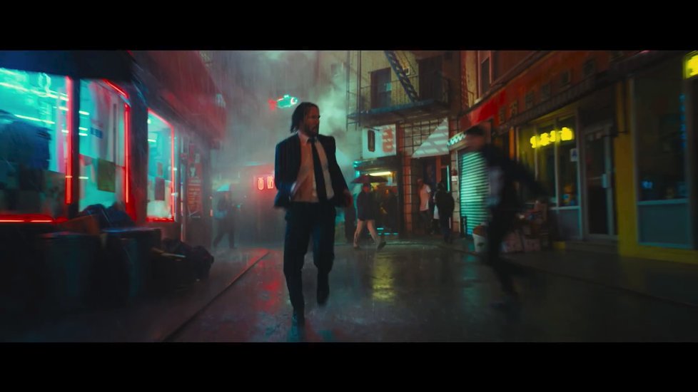 Záběry z traileru na akční film John Wick 3.