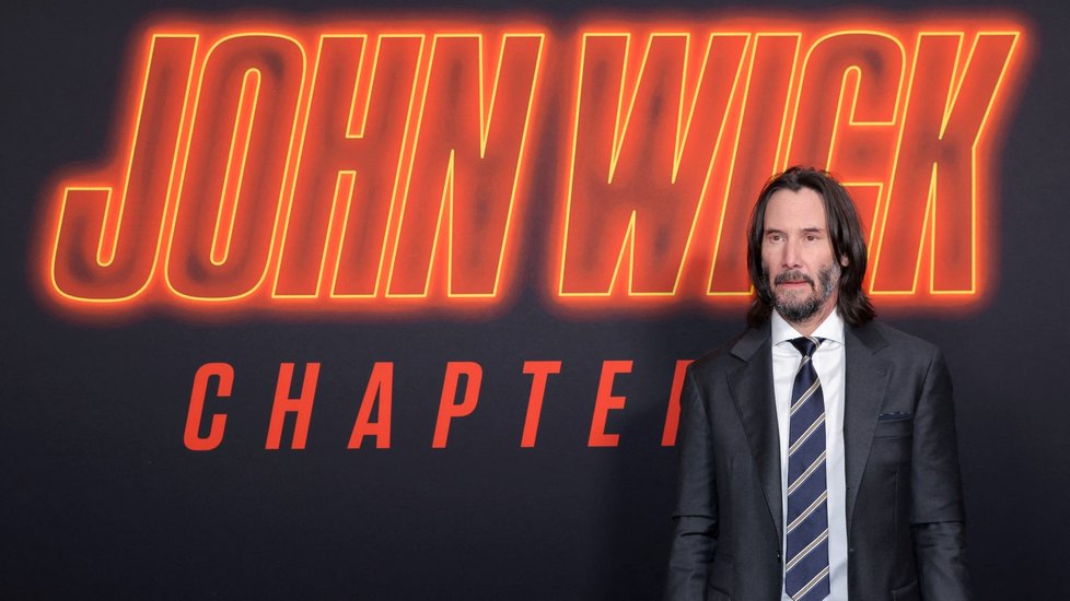 Premiéra filmu John Wick: Chapter 4: Keanu Reeves