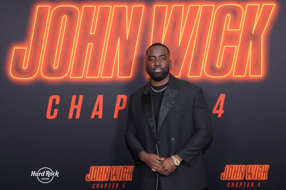 Premiéra filmu John Wick: Chapter 4: Shamier Anderson