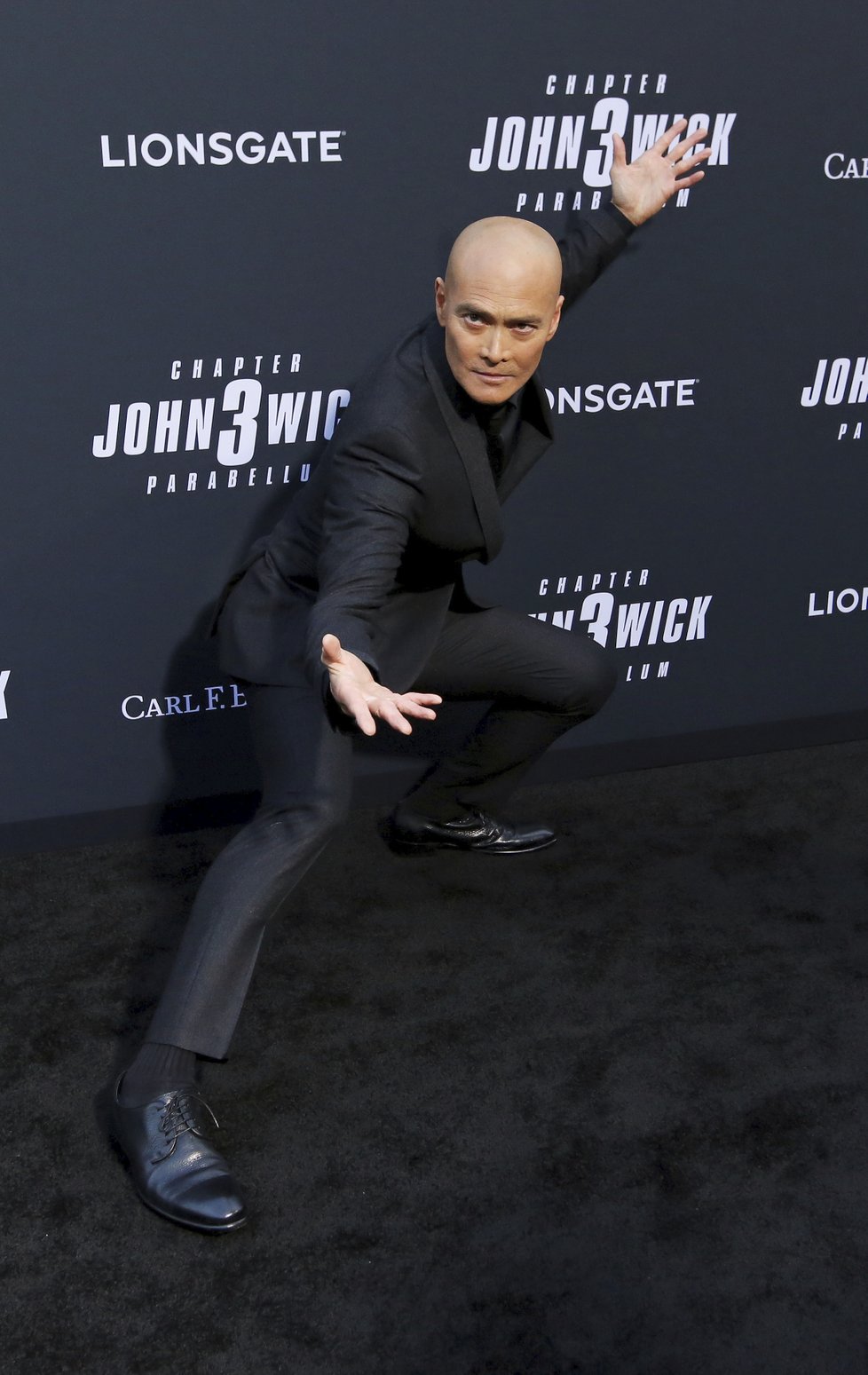 Mark Dacascos na premiéře snímku John Wick 3 v Los Angeles.