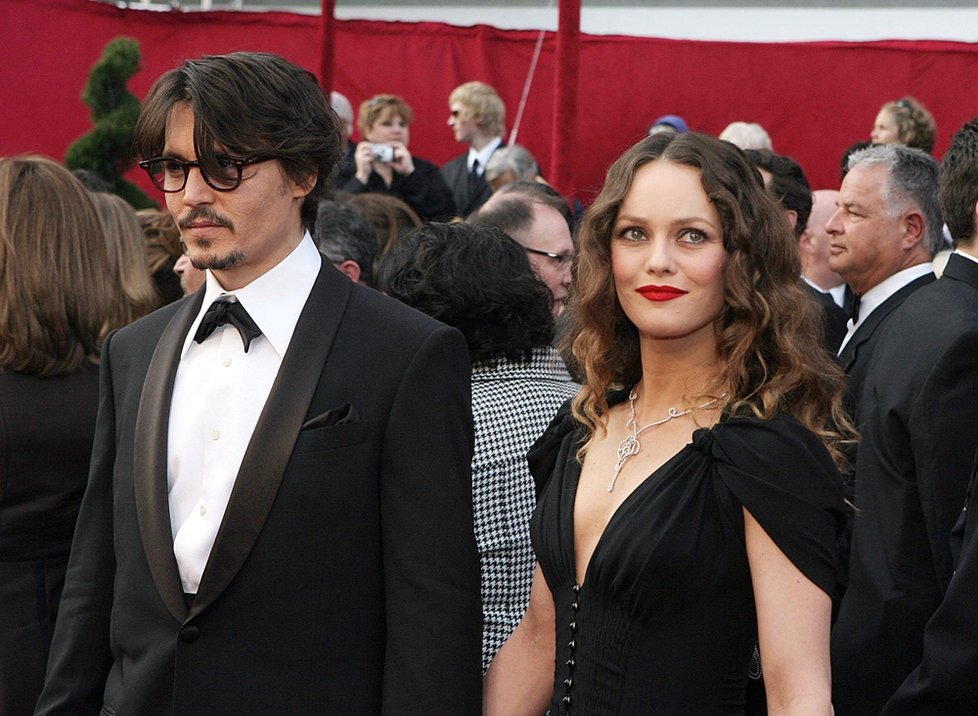 Johnny Depp a Vanessa Paradis