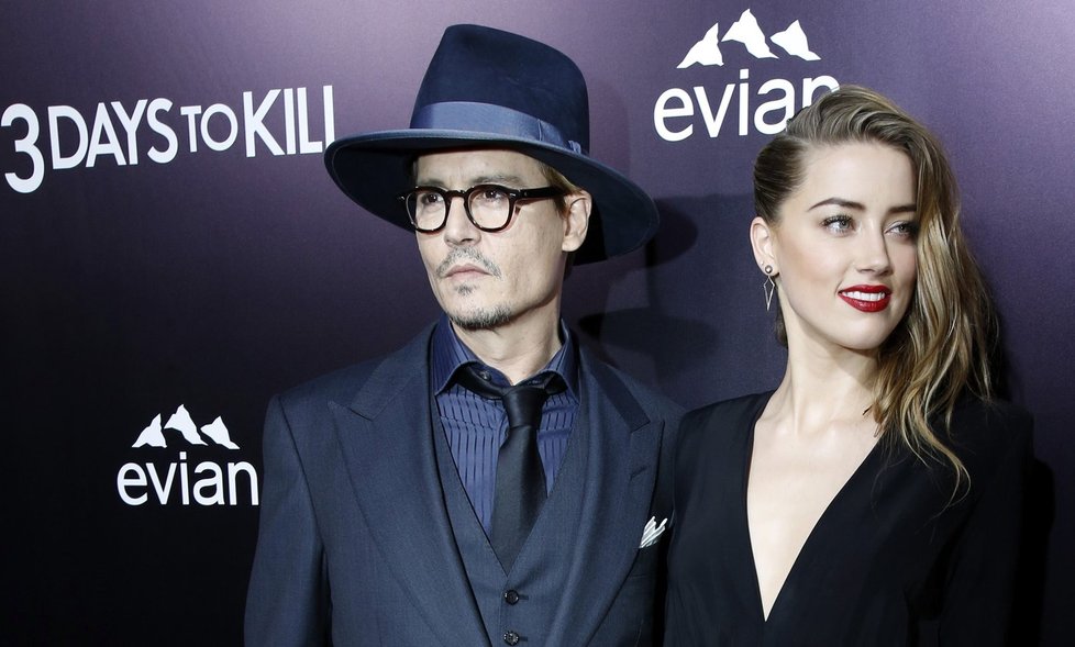 Amber Heard a Johnny Depp