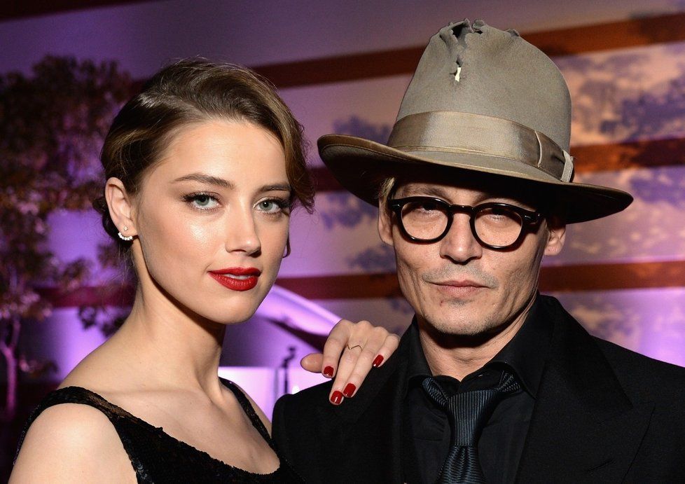 Amber Heard a Johnny Depp