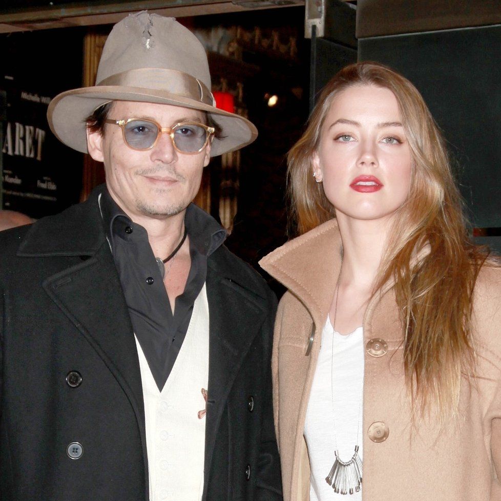 Amber Heard a Johnny Depp