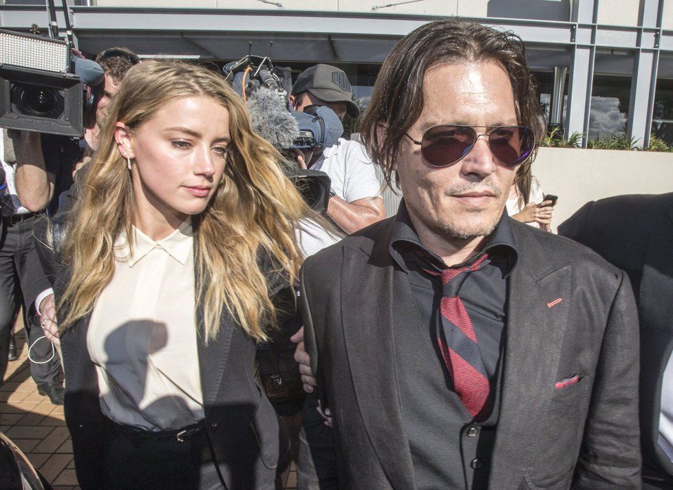 Johnny Depp a Amber Heardová