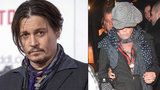 Johnny Depp opět podezřele hubne! Může za propadlé tváře rakovina, jak se strachují fanoušci?
