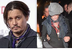 Johnny Depp opět podezřele hubne! Může za propadlé tváře rakovina?