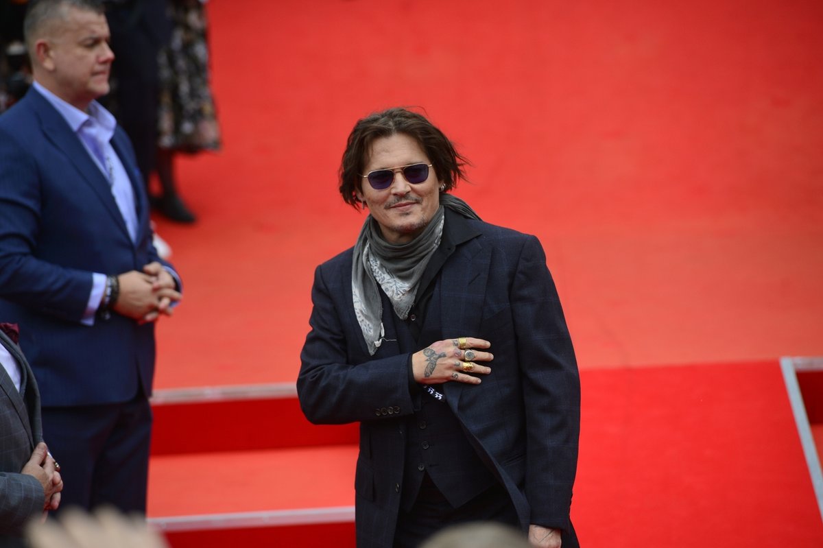 Johnny Depp na filmovém festivalu v Karlových Varech