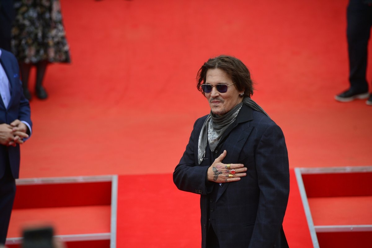 Johnny Depp na filmovém festivalu v Karlových Varech