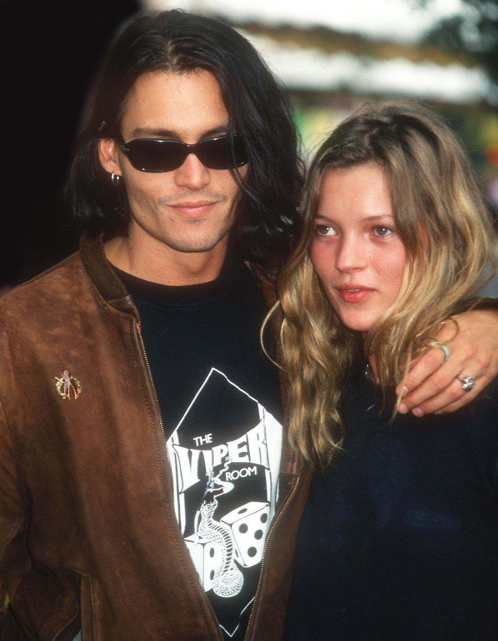 Johnny Depp a Kate Moss