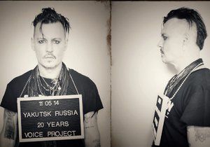 Johnny Depp podpořil uvězněného filmaře Olega Sencova.