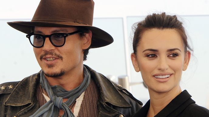 johnny depp, penelope cruz