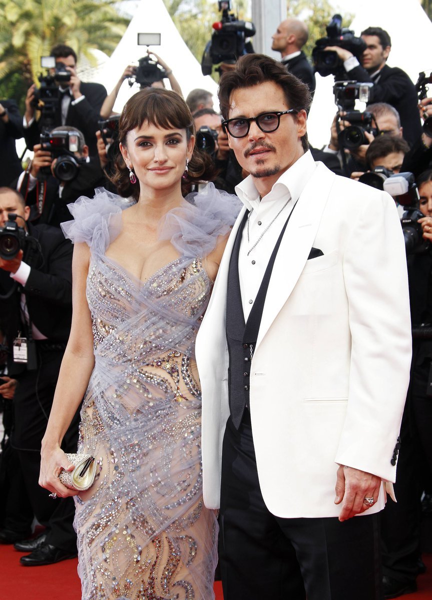 Johnny Depp a Penelope Cruz