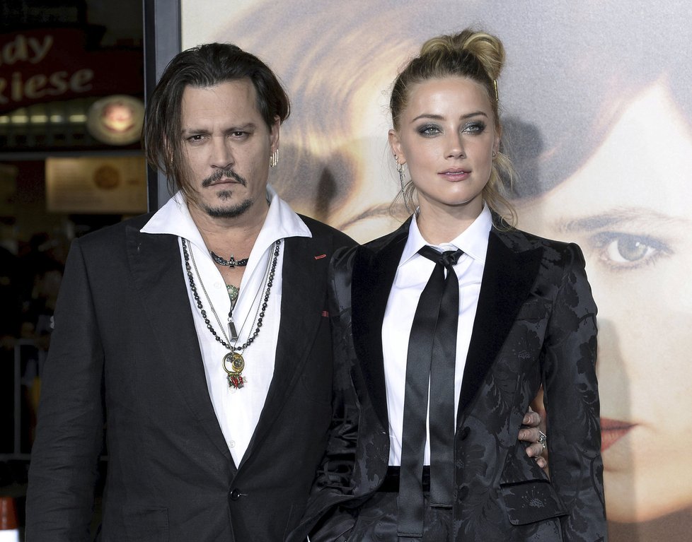 Johnny Depp a AMber Heard