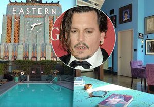 Johnny Depp prodává luxusní soubor penthousů v Los Angeles.