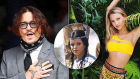 Johnny Depp má nový objev: Randí s dcerou Apanači!